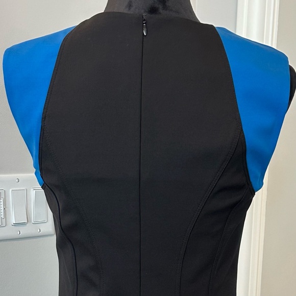 MARIA GRAZIA SEVERI Midi Dress color-blocked FITTED Women size 44 Italy - Picture 6 of 15